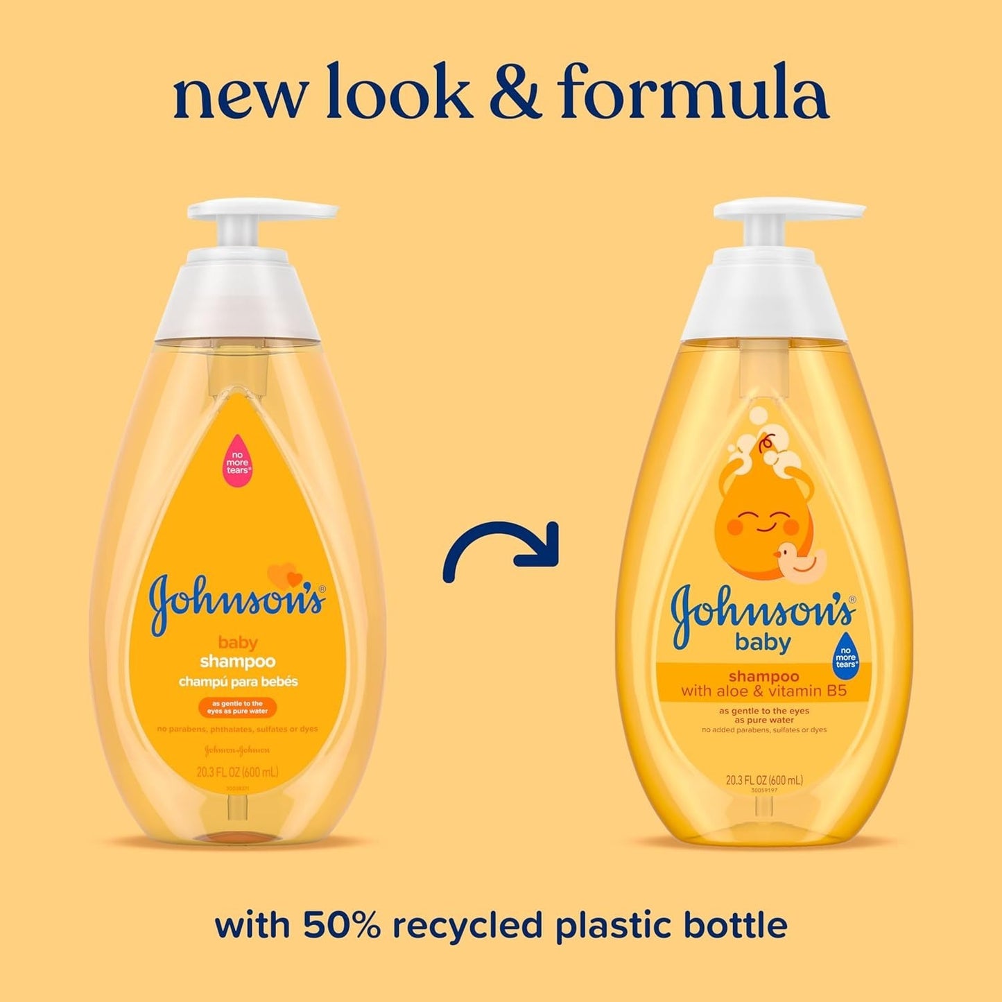 Johnson�S Tear Free Baby Shampoo, Free of Parabens, Phthalates, 20.3 Oz.