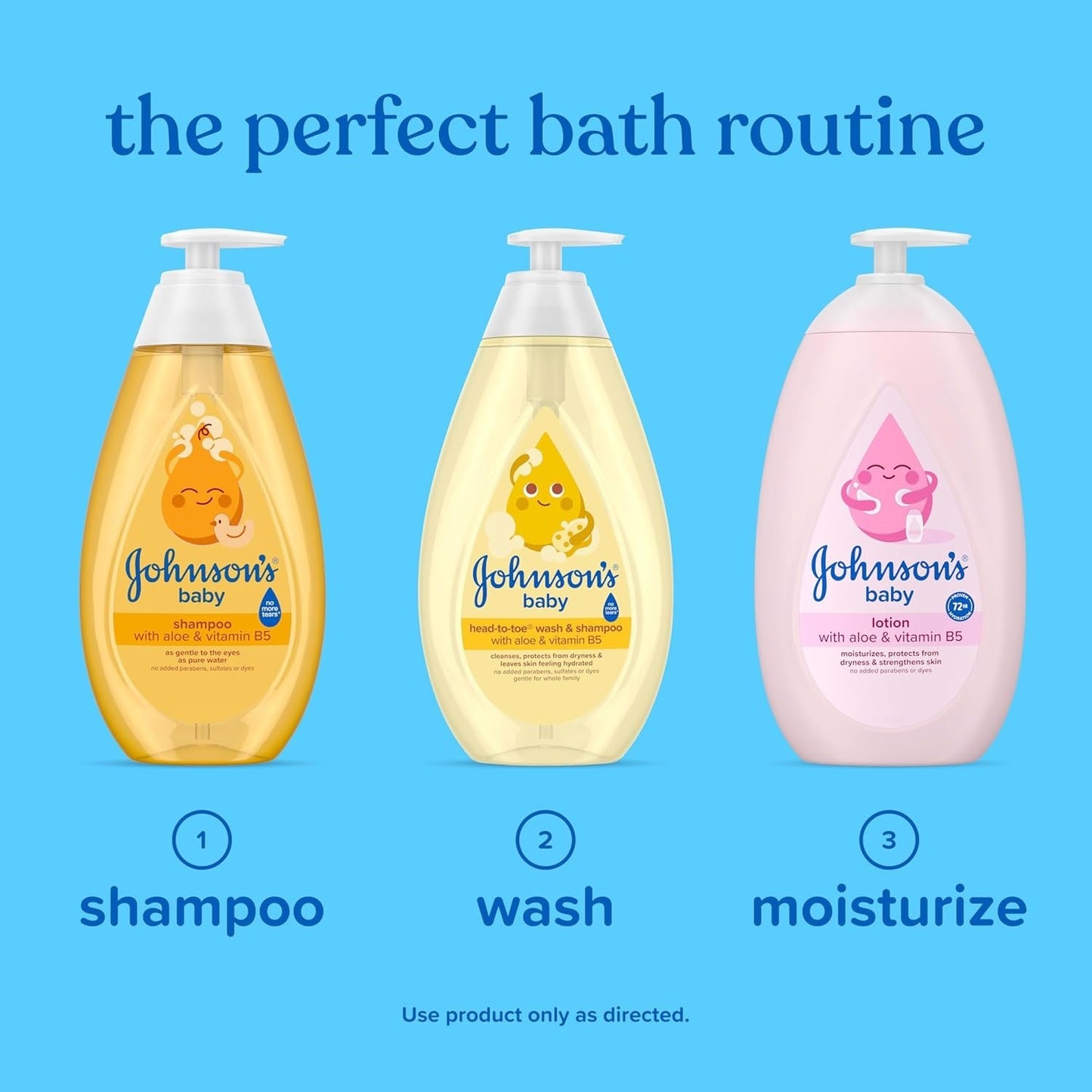 Johnson�S Tear Free Baby Shampoo, Free of Parabens, Phthalates, 20.3 Oz.