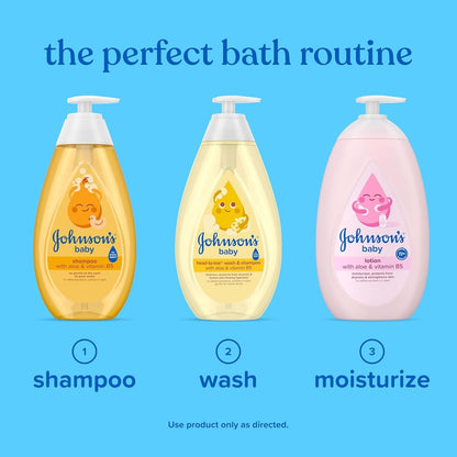 Johnson�S Tear Free Baby Shampoo, Free of Parabens, Phthalates, 20.3 Oz.